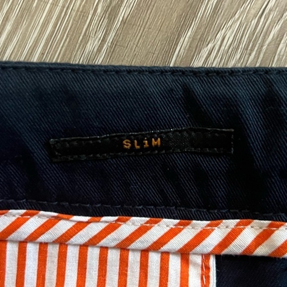 David Oliver Boys Size 18 Slim Navy Blue Rick Chino Pants Cotton Brand New - Picture 4 of 9